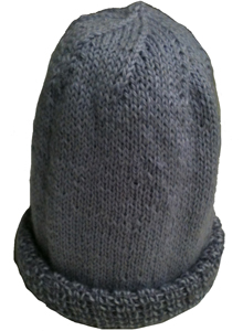 Hand knitted hat