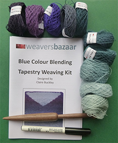 Pack of 5 Blended Tapestry Weaving Kits