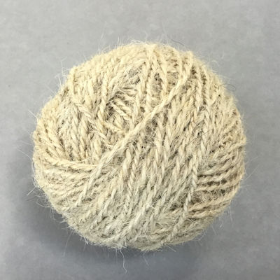 Goat Hair Yarn - White - Thin