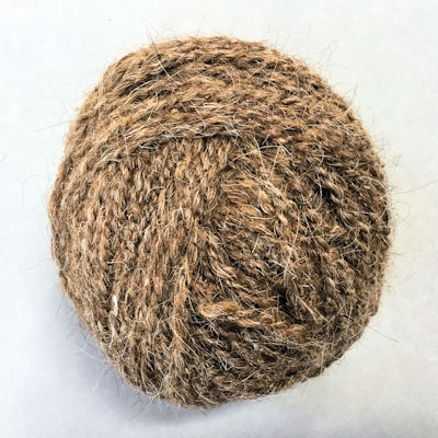 Goat Hair Yarn - Coffee - Thick