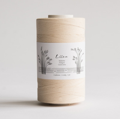 Liina Undyed Cotton Warp - 500g cones